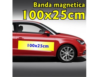 Banda Magnetica 100x25cm