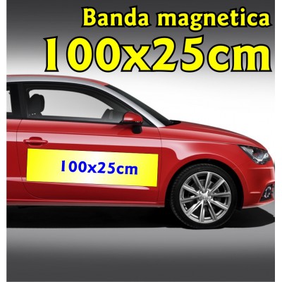 Banda Magnetica 100x25cm