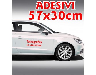 Adesivi prespaziati per auto